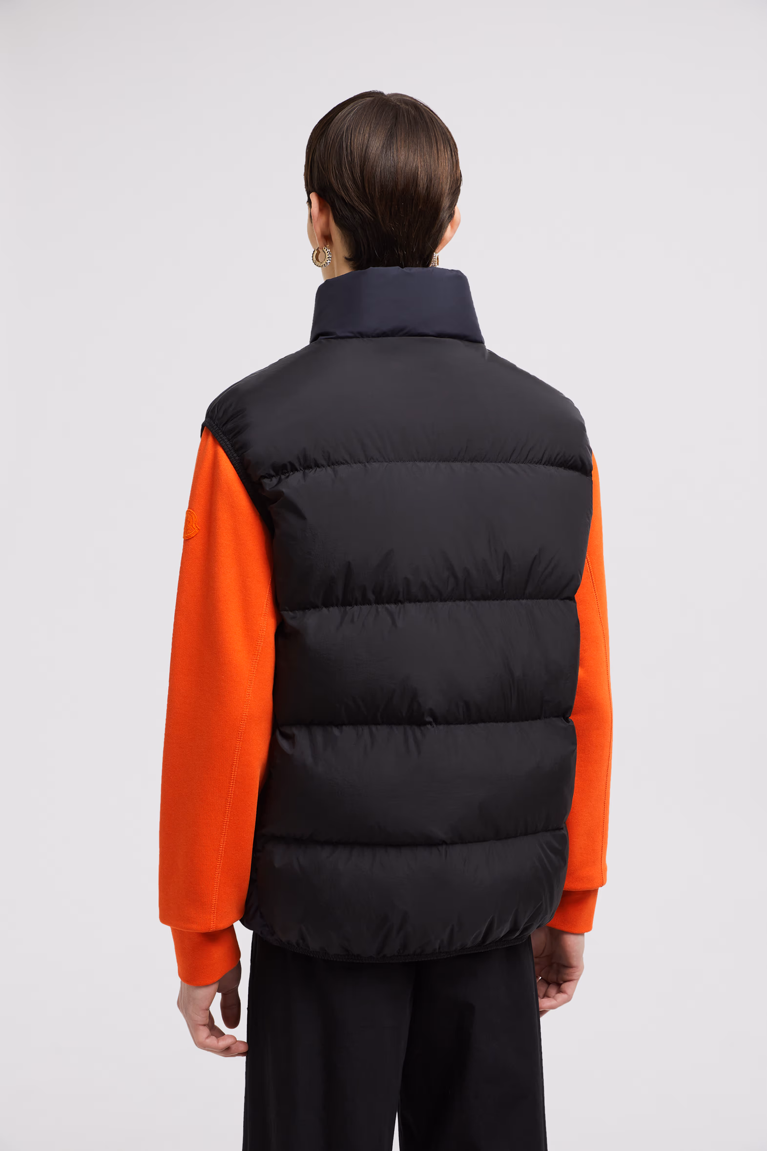 Almaz Down Vest Men Black & Navy Blue Moncler 5